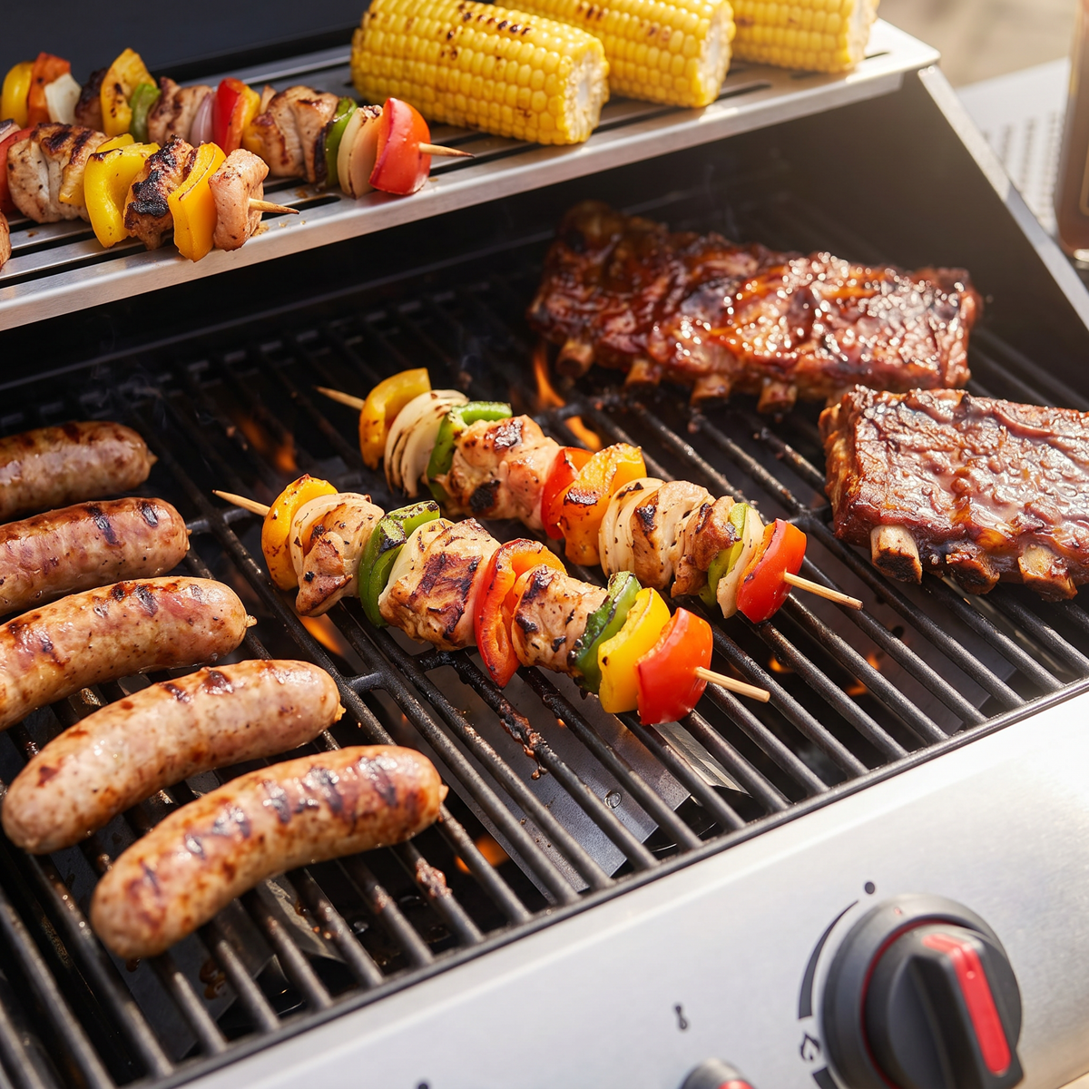 Dellonda DG14 3 Burner Gas BBQ Grill with Piezo Ignition & Thermometer - additional view 16