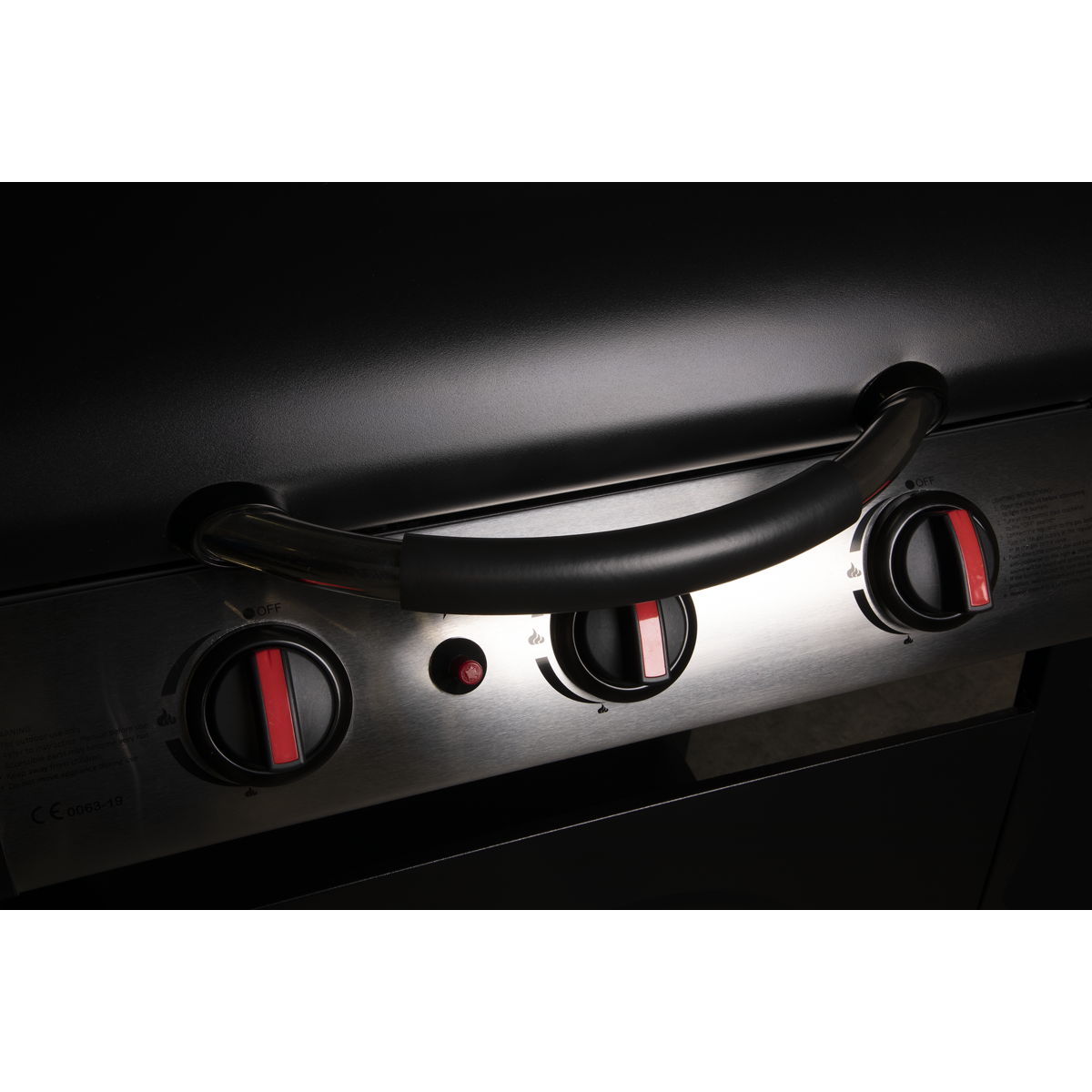 Dellonda DG14 3 Burner Gas BBQ Grill with Piezo Ignition & Thermometer - additional view 11
