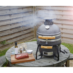 Dellonda DG158 Deluxe 16"(40cm) Ceramic Kamado Style BBQ - additional view 4
