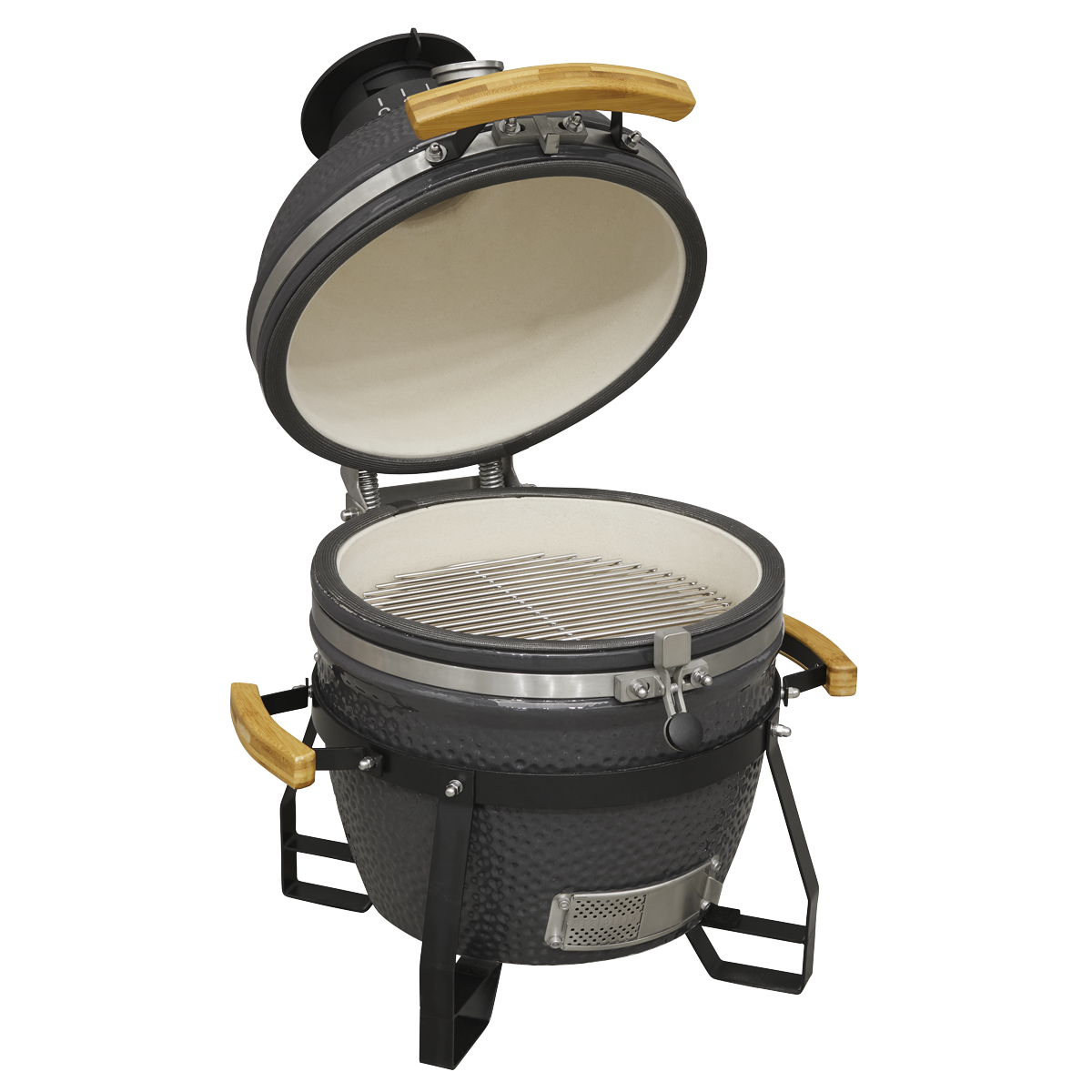 Dellonda DG158 Deluxe 16"(40cm) Ceramic Kamado Style BBQ - additional view 9