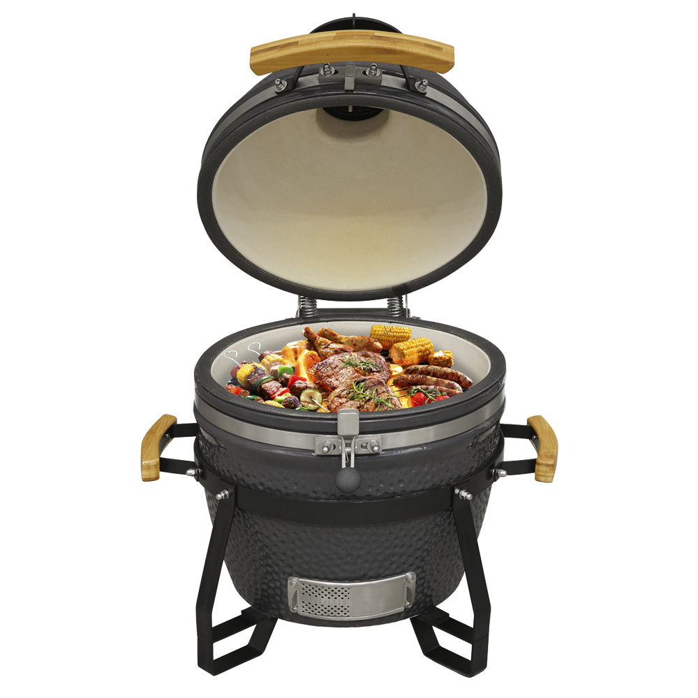 Dellonda DG158 Deluxe 16"(40cm) Ceramic Kamado Style BBQ - additional view 15