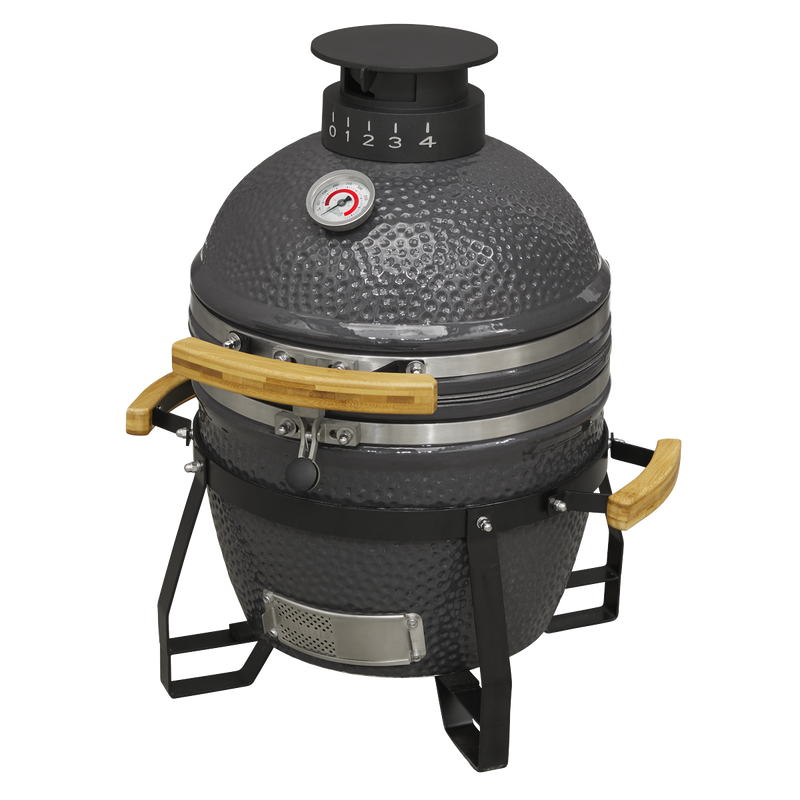 Dellonda DG158 Deluxe 16"(40cm) Ceramic Kamado Style BBQ - additional view 7