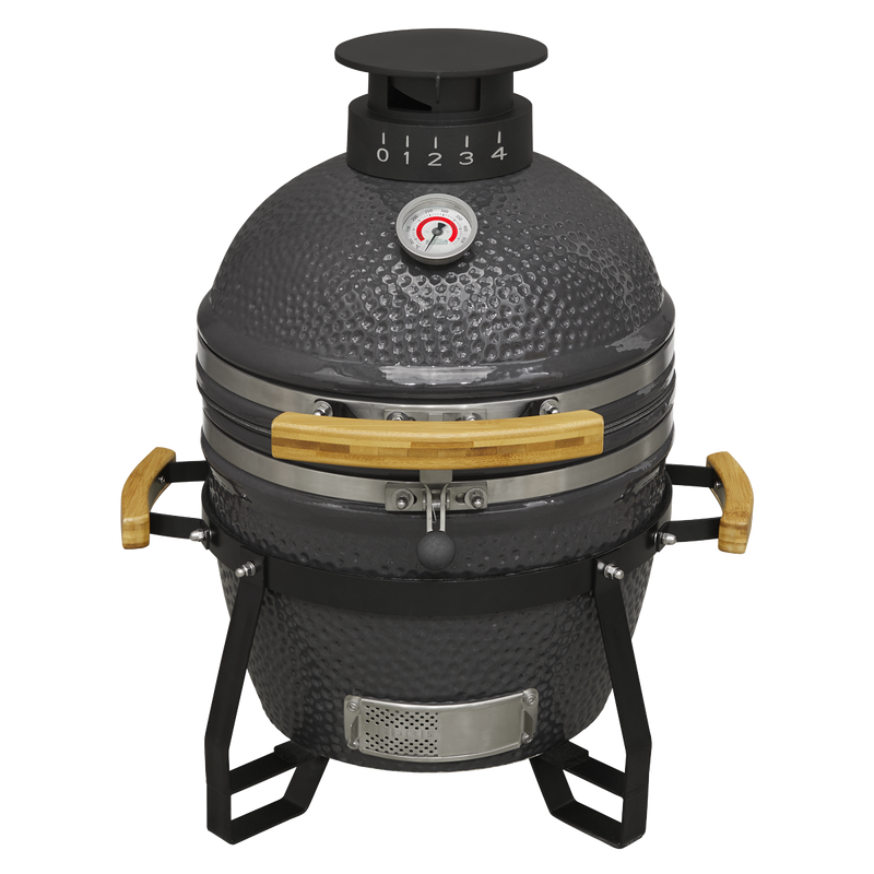 Dellonda DG158 Deluxe 16"(40cm) Ceramic Kamado Style BBQ - additional view 8