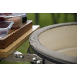 Dellonda DG159 Deluxe 22"(56cm) Ceramic Kamado Style BBQ with Wheeled Stand - additional view 15