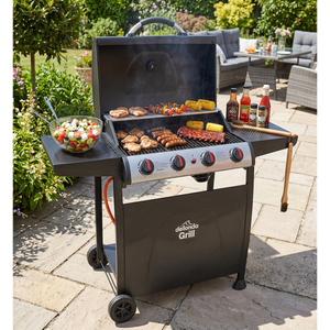 Dellonda DG15 4 Burner Gas BBQ Grill with Piezo Ignition & Thermometer - additional view 15