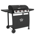 Dellonda DG15 4 Burner Gas BBQ Grill with Piezo Ignition & Thermometer