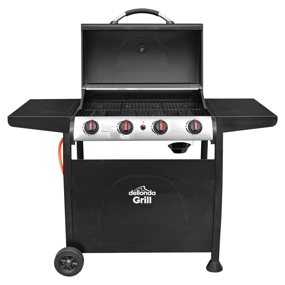 Dellonda DG15 4 Burner Gas BBQ Grill with Piezo Ignition & Thermometer - additional view 19