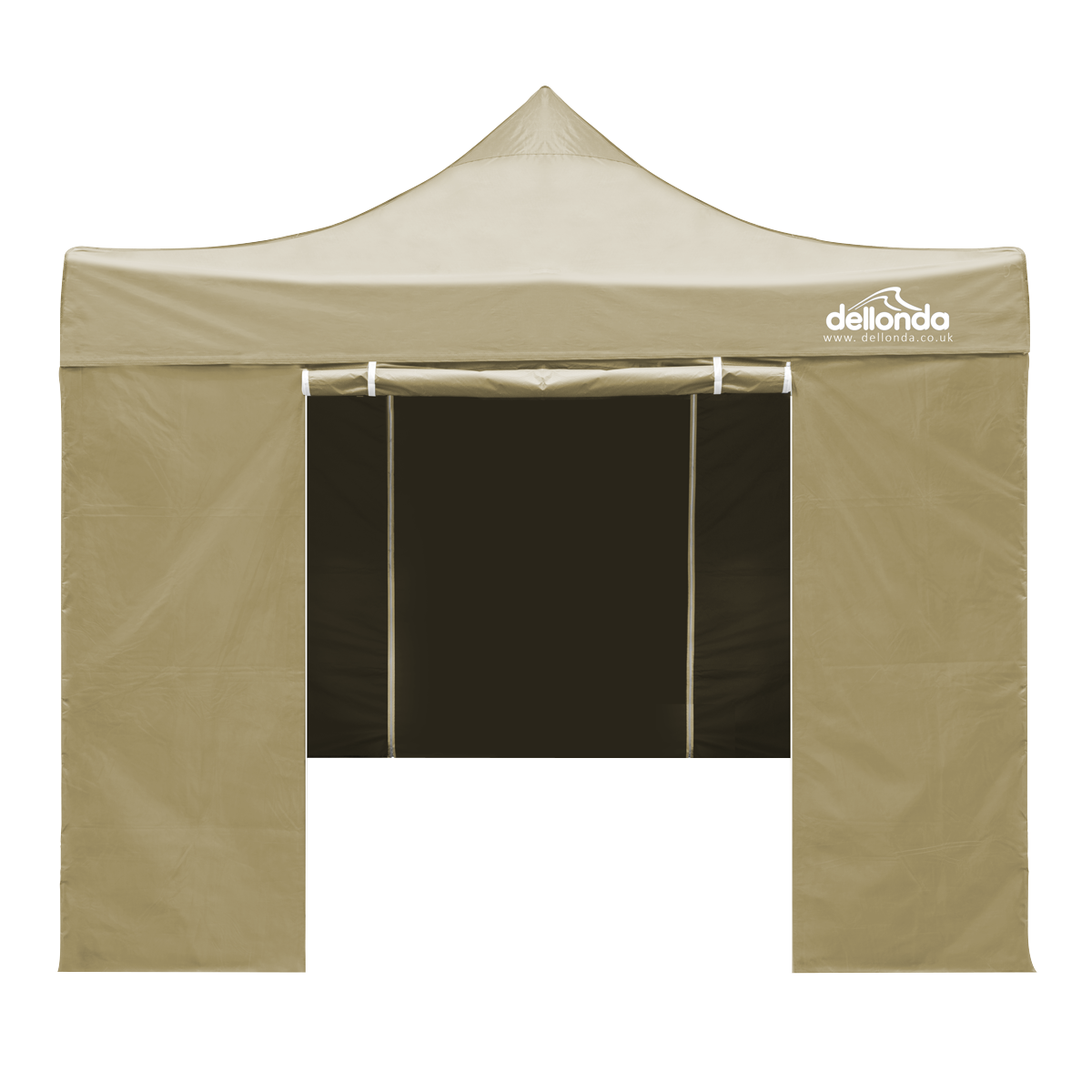 Dellonda DG160 Premium 2x2m Pop-Up Gazebo & Side Walls, PVC Coated, Water-Resistant Fabric, Supplied with - additional view 4