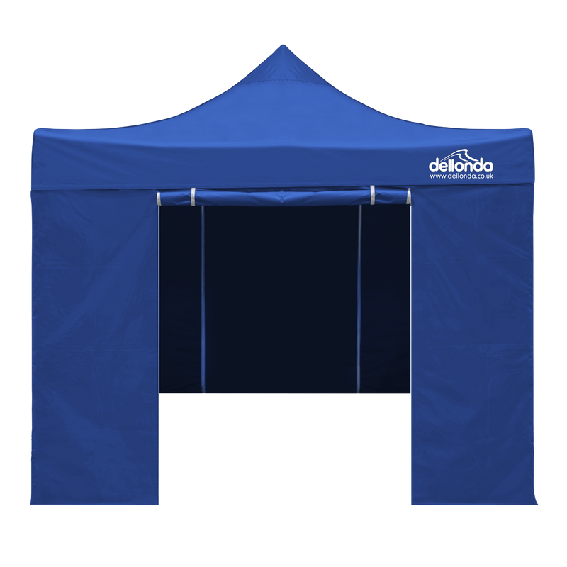 Dellonda DG161 Premium 2x2m Pop-Up Gazebo & Side Walls, PVC Coated, Water-Resistant Fabric, Supplied with - additional view 3