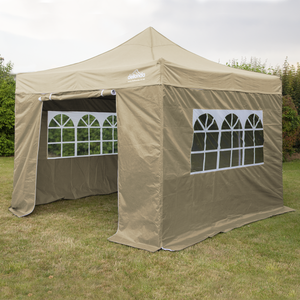 Dellonda DG164 Premium 3x3m Pop-Up Gazebo & Side Walls, PVC Coated, Water-Resistant Fabric with Carry - additional view 7
