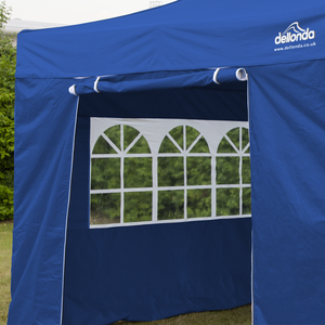 Dellonda DG165 Premium 3x3m Pop-Up Gazebo & Side Walls, PVC Coated, Water-Resistant Fabric with Carry - additional view 6