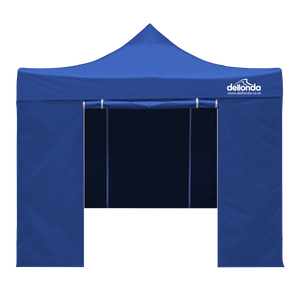 Dellonda DG165 Premium 3x3m Pop-Up Gazebo & Side Walls, PVC Coated, Water-Resistant Fabric with Carry - additional view 3