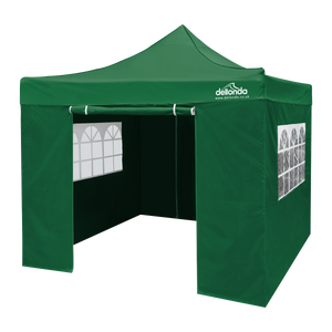 Dellonda DG166 Premium 3x3m Pop-Up Gazebo & Side Walls, PVC Coated, Water-Resistant Fabric with Carry - additional view 4