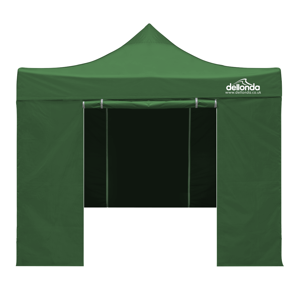 Dellonda DG166 Premium 3x3m Pop-Up Gazebo & Side Walls, PVC Coated, Water-Resistant Fabric with Carry - additional view 2