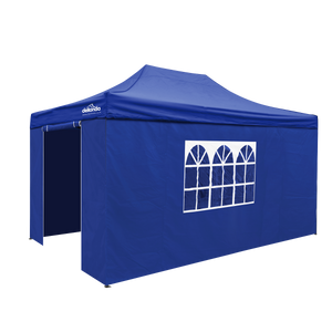 Dellonda DG169 Premium 3x4.5m Pop-Up Gazebo & Side Walls, PVC Coated, Water-Resistant Fabric with Carry - additional view 2