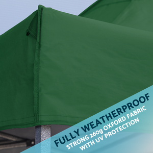 Dellonda DG170 Premium 3x4.5m Pop-Up Gazebo & Side Walls, PVC Coated, Water-Resistant Fabric with Carry - additional view 3