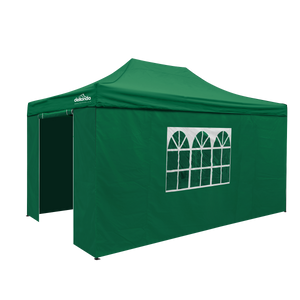 Dellonda DG170 Premium 3x4.5m Pop-Up Gazebo & Side Walls, PVC Coated, Water-Resistant Fabric with Carry - additional view 2