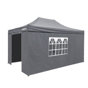 Dellonda DG171 Premium 3x4.5m Pop-Up Gazebo & Side Walls, PVC Coated, Water-Resistant Fabric with Carry - additional view 2