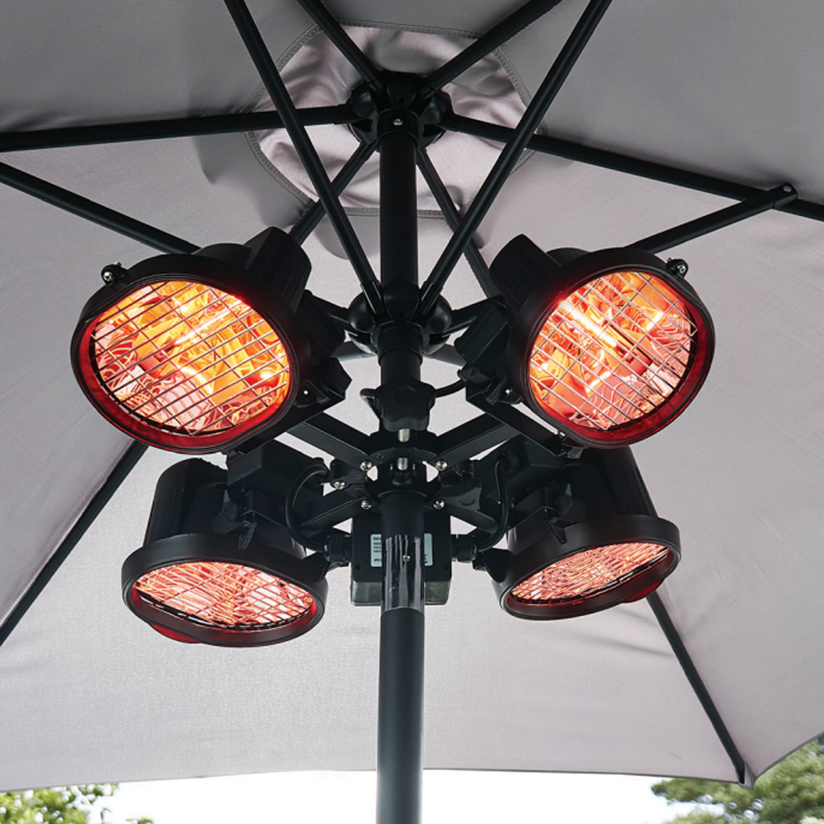 Dellonda DG178 1800W Folding Parasol/Gazebo Infrared Heater - additional view 4
