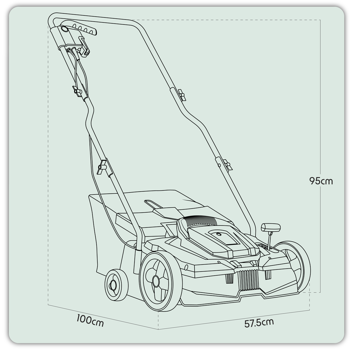Dellonda DG216 2-in-1 Electric Scarifier & Rake 1500W/230V - additional view 19