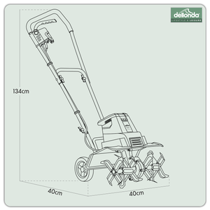 Dellonda DG217 Electric Tiller/Cultivator 1500W - additional view 21