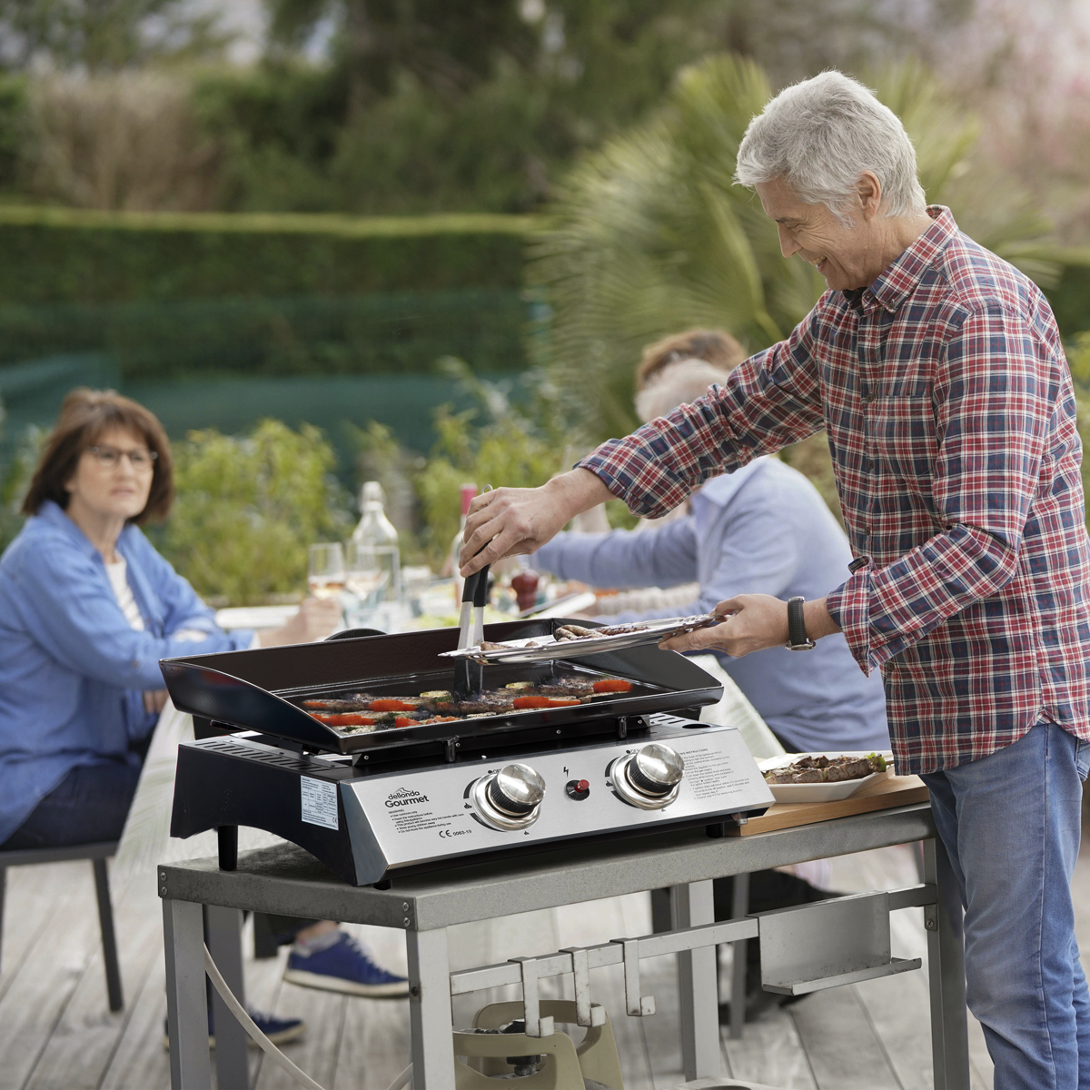 Dellonda DG21 2 Burner Portable Gas Plancha - additional view 13