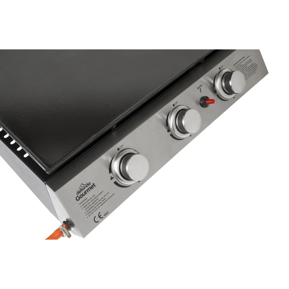 Dellonda DG22 3 Burner Portable Gas Plancha - additional view 12