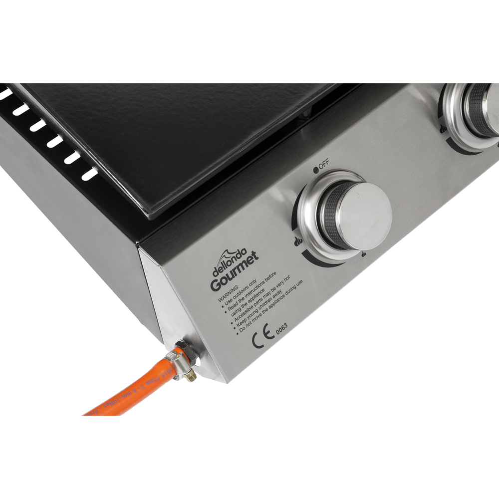 Dellonda DG22 3 Burner Portable Gas Plancha - additional view 13