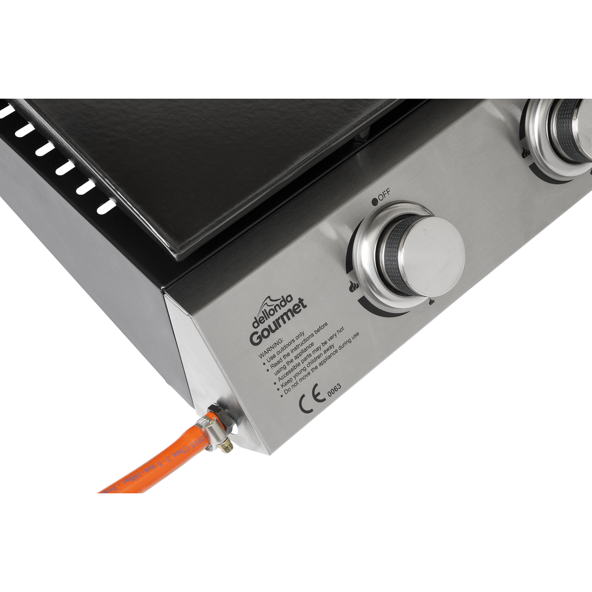 Dellonda DG22 3 Burner Portable Gas Plancha - additional view 13