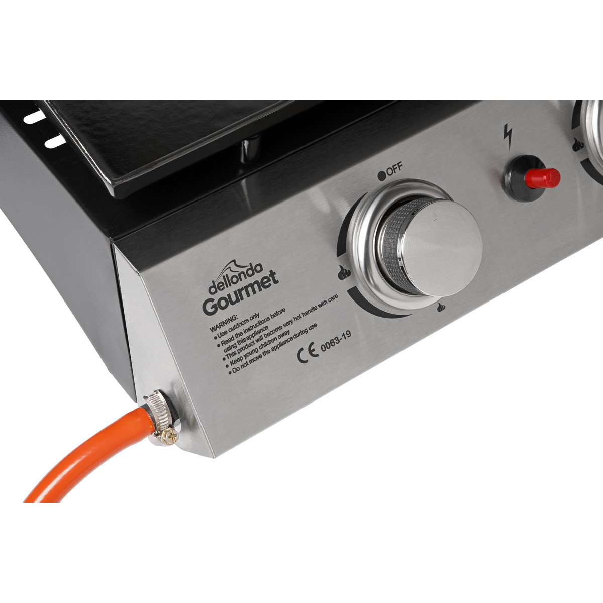 Dellonda DG23 4 Burner Portable Gas Plancha - additional view 4