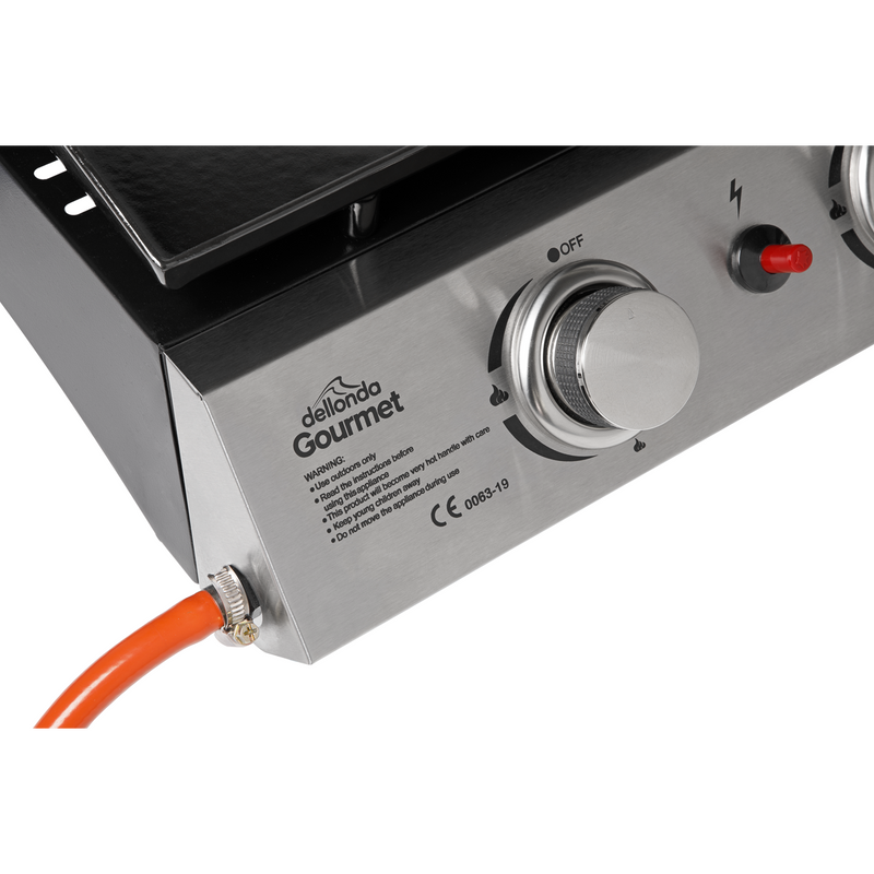 Dellonda DG23 4 Burner Portable Gas Plancha - additional view 4