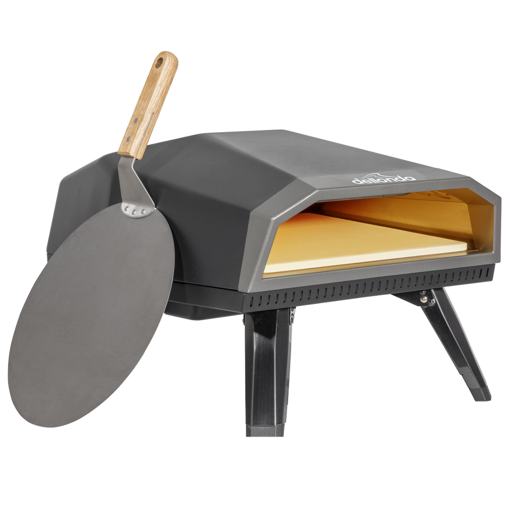 Dellonda DG257 Gas Pizza Oven with Water-Resistant Cover/Carry Bag & 12" Pizza Peel - additional view 4