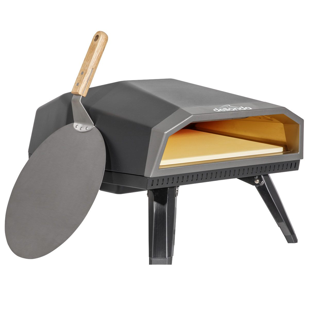 Dellonda DG257 Gas Pizza Oven with Water-Resistant Cover/Carry Bag & 12" Pizza Peel - additional view 4