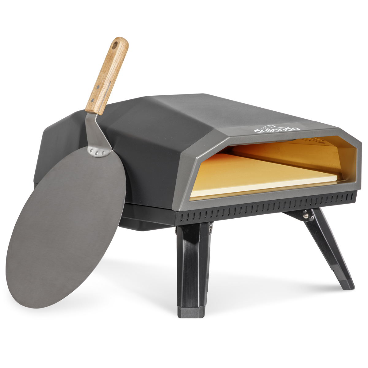 Dellonda DG257 Gas Pizza Oven with Water-Resistant Cover/Carry Bag & 12" Pizza Peel - additional view 12