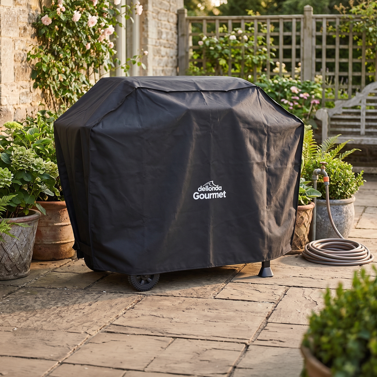 Dellonda DG25 PVC Water-Resistant BBQ Cover for DG17 - additional view 6