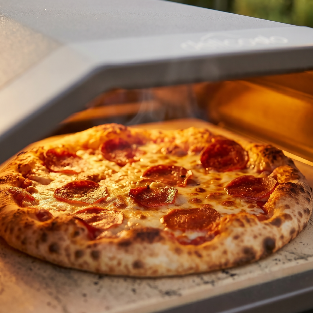 Dellonda DG262 Gas Pizza Oven with Water-Resistant Cover/Carry Bag, 12" Pizza Peel & Plancha Trolley - additional view 3