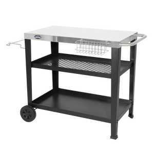 Dellonda DG263 Plancha Trolley with Utensil Holder - Stainless Steel Top - additional view 7