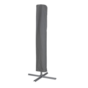 Dellonda DG264 Banana Parasol with Cover 3m - Grey - additional view 9