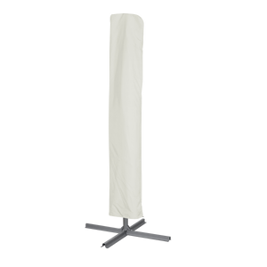 Dellonda DG265 Banana Parasol with Cover 3m - Cream - additional view 6