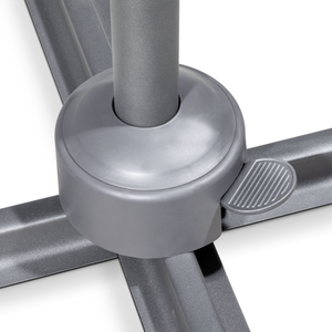 Dellonda DG267 Cantilever Parasol with 360° Rotation, Tilt & Cover 3m - Grey - additional view 18