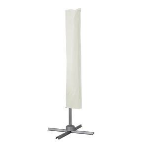 Dellonda DG268 Cantilever Parasol with 360° Rotation, Tilt & Cover 3m - Cream - additional view 12
