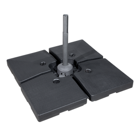 Dellonda DG269 Fillable Parasol Base, Water/Sand Fill 92L 4pc