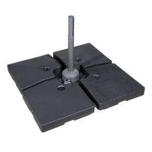 Dellonda DG269 Fillable Parasol Base, Water/Sand Fill 92L 4pc