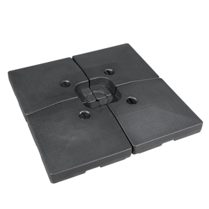Dellonda DG269 Fillable Parasol Base, Water/Sand Fill 92L 4pc - additional view 3