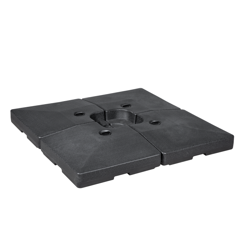 Dellonda DG269 Fillable Parasol Base, Water/Sand Fill 92L 4pc - additional view 4