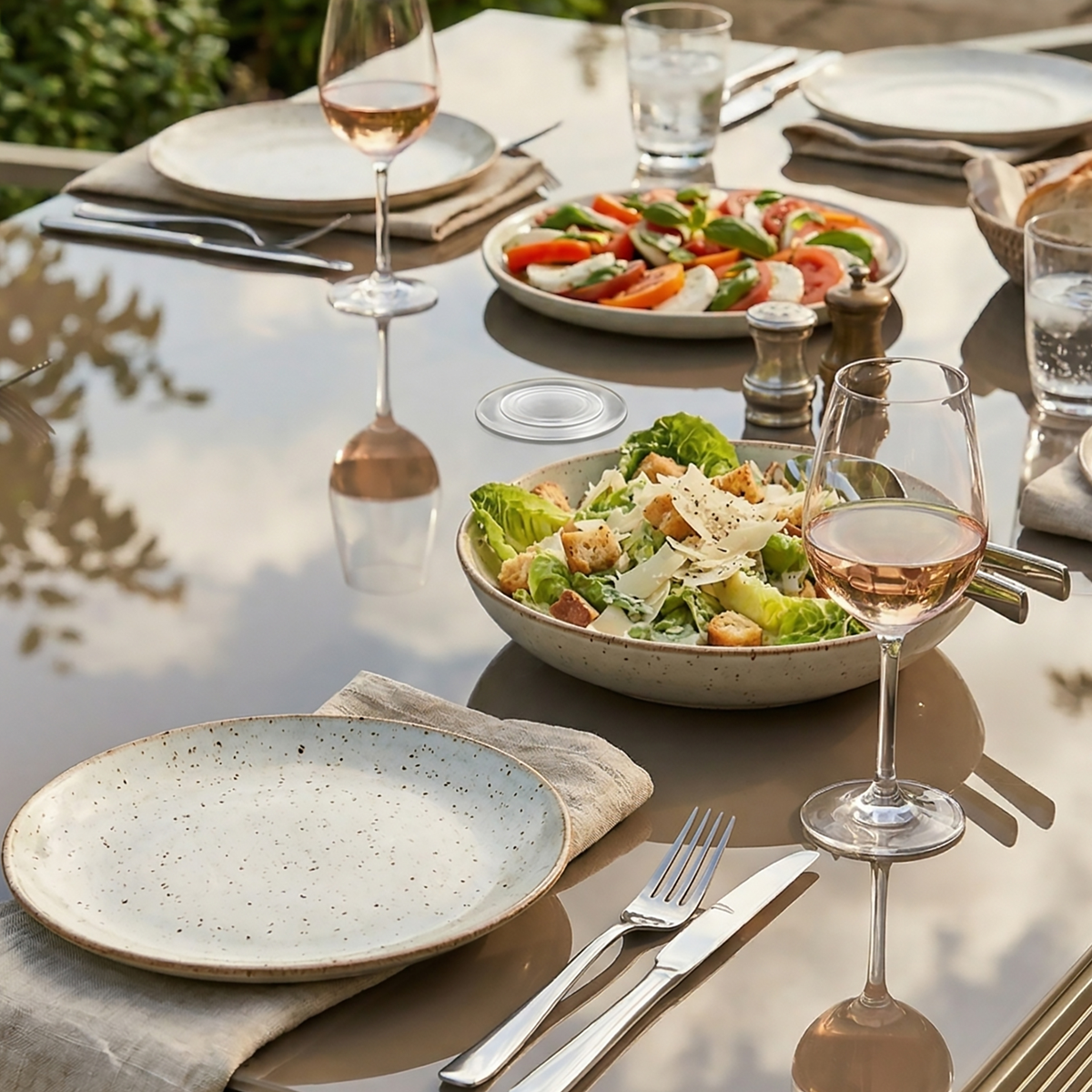 Dellonda DG275 Fusion Outdoor Dining Set 5pc - additional view 4