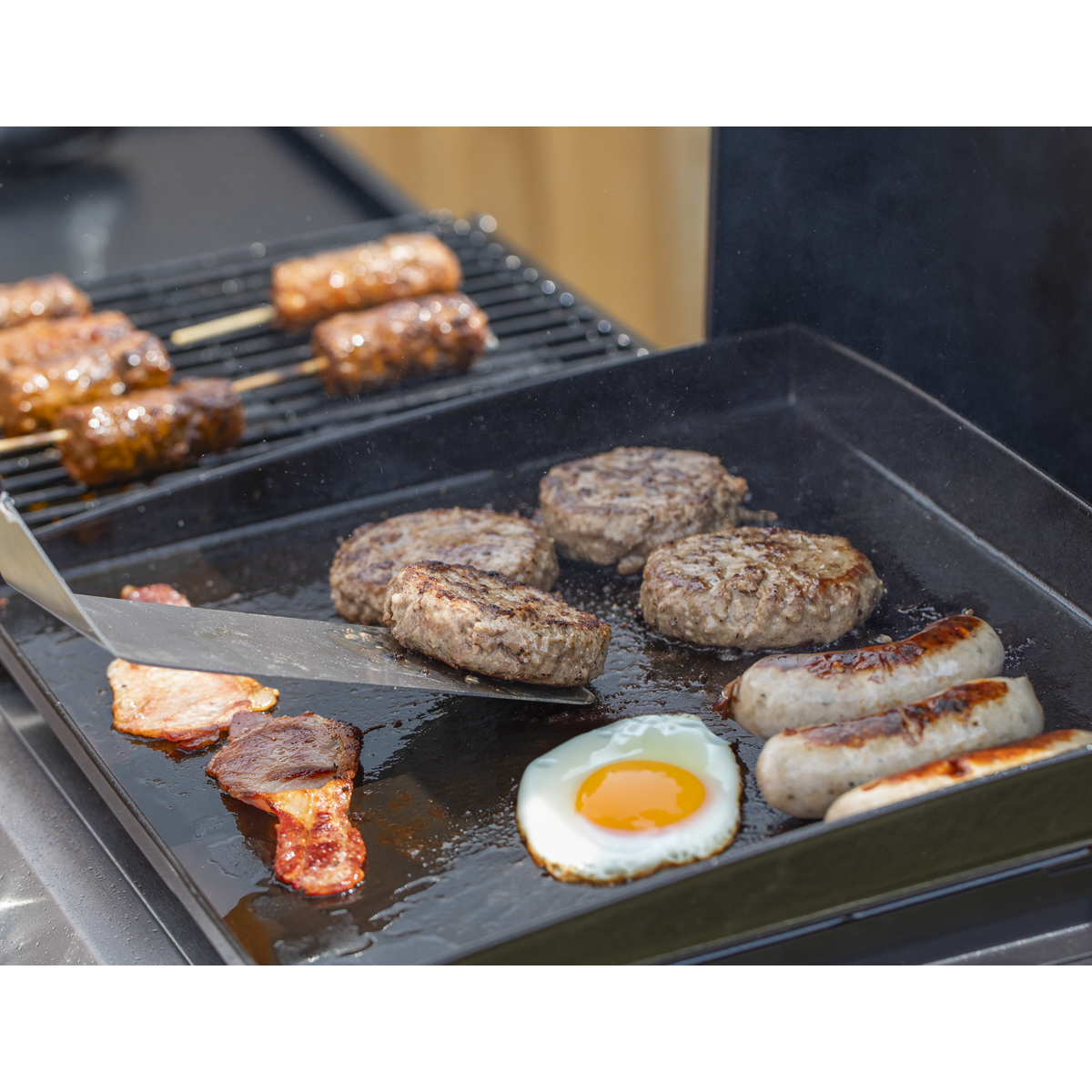 Dellonda DG276 3 Burner Stainless Steel Portable Gas Plancha/Grill 8.5kW - additional view 10