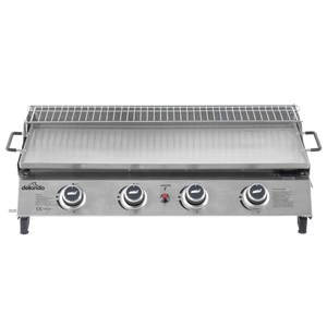 Dellonda DG277 4 Burner Stainless Steel Portable Gas Plancha with Warming Rack 10kW - additional view 9