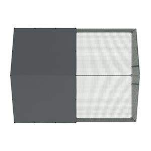 Dellonda DG279 Walk-In Galvanized Steel Chicken Run with Roof Cover & PVC Coated Chicken Wire - additional view 8