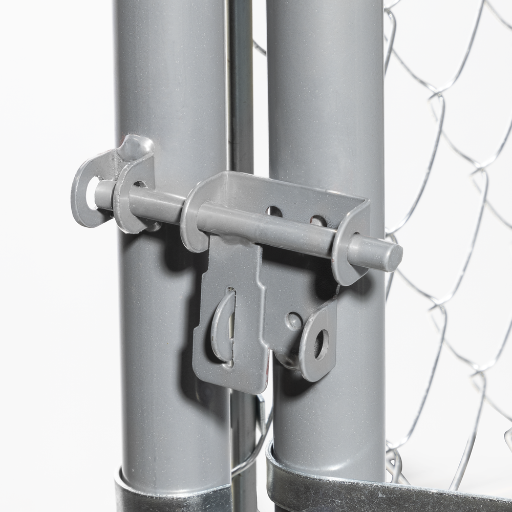 Dellonda DG281 Galvanized Steel Dog Kennel with Roof Cover & Chain Link Fencing - additional view 8